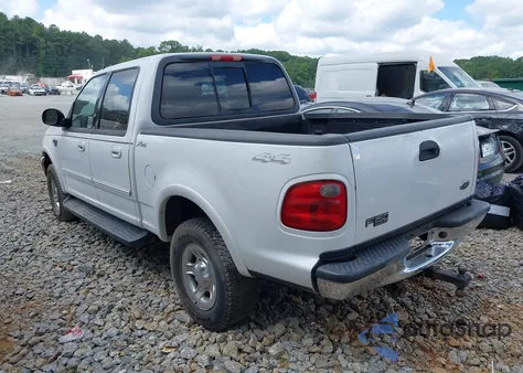 2002 Ford F-150 Lariat/Xlt from USA, damaged, VIN 1FTRW08L92KB33562